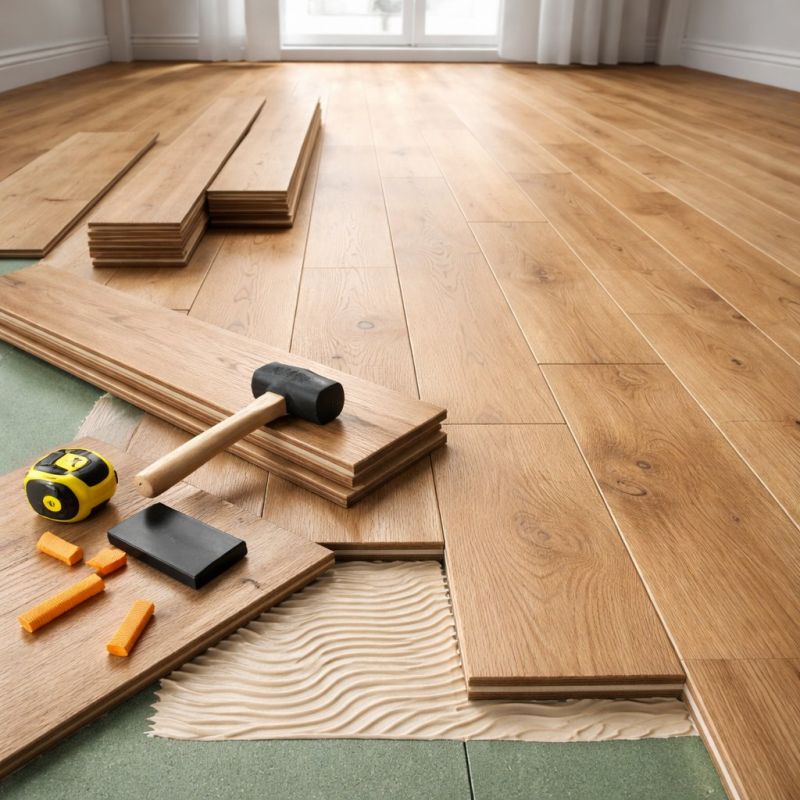 Engineered Wood Installation in Takoma Park, MD
