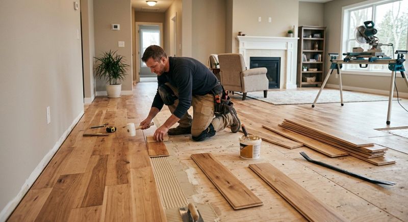 Engineered Wood Installation in Takoma Park, MD