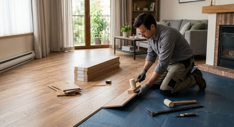 Laminate Floor Installation in Cabin John, MD