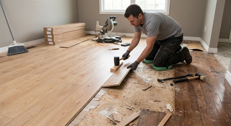 Laminate Floor Installation in Cheltenham, MD