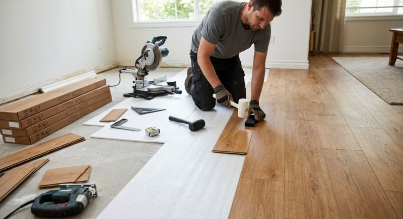 Laminate Floor Replacement in Arlington, VA