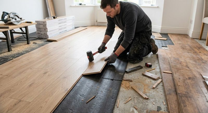 Laminate Floor Replacement in Montgomery Village, MD