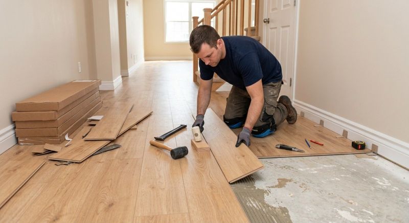 Laminate Floor Replacement in Oxon Hill, MD