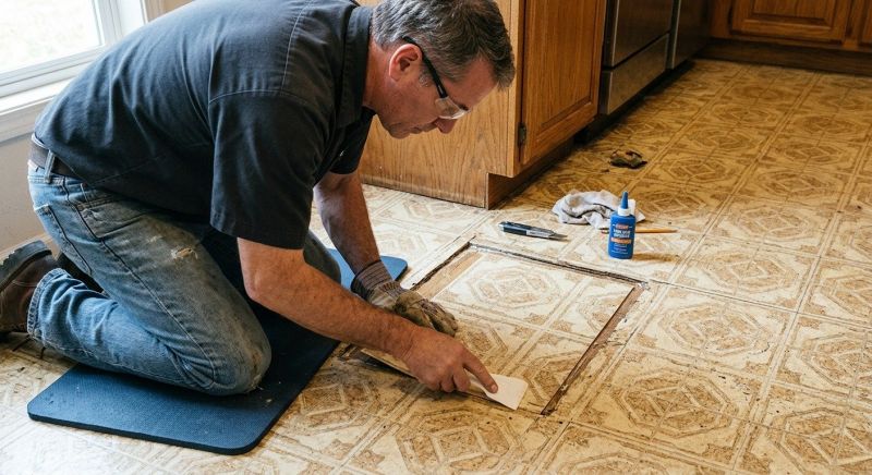 Linoleum Floor Installation in Cheltenham, MD