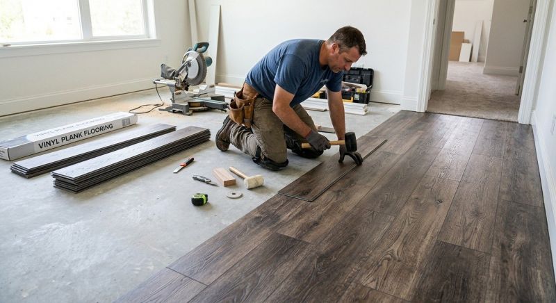 Linoleum Floor Installation in Linthicum Heights, MD