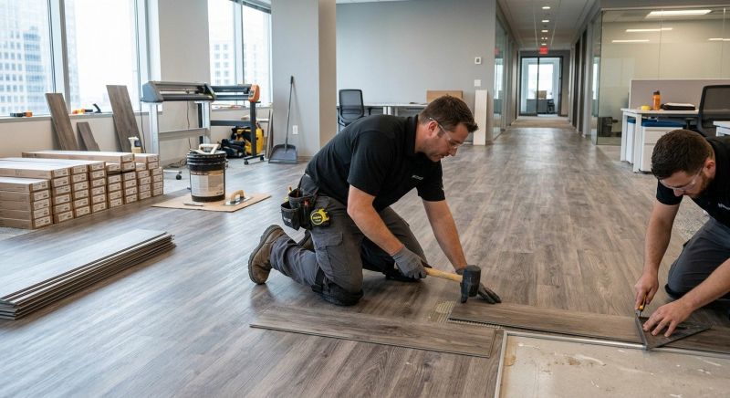Linoleum Floor Installation in Montgomery Village, MD