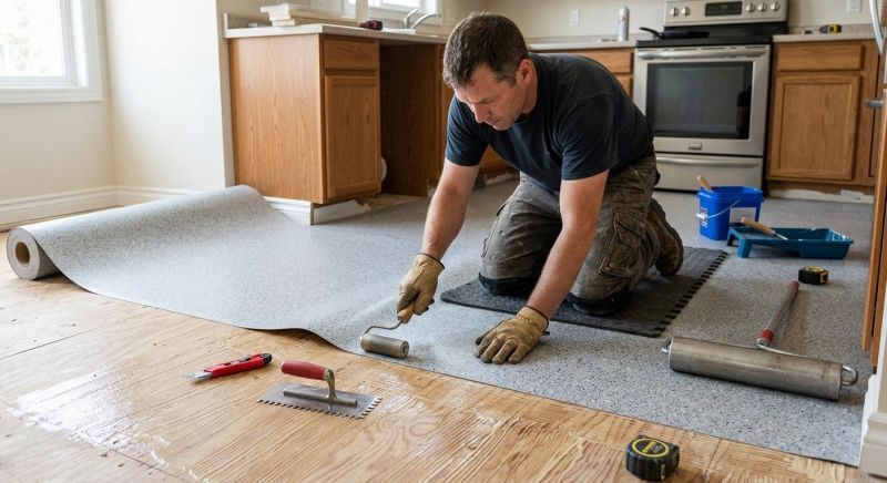 Linoleum Floor Installation in Poolesville, MD
