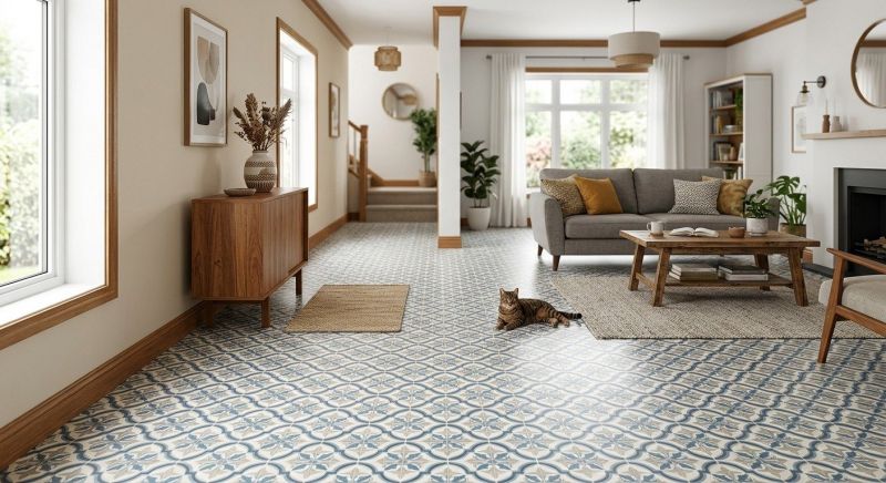 Linoleum Flooring Replacement in Takoma Park, MD