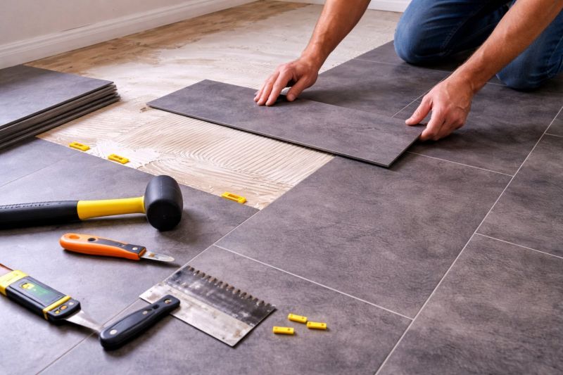 Luxury Vinyl Tile Installation in Damascus, MD