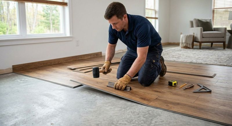 Luxury Vinyl Tile Installation in Lorton, VA
