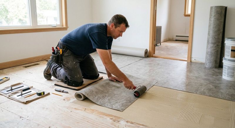 Sheet Vinyl Installation in Hanover, MD