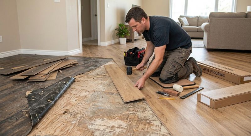 Vinyl Flooring Installation in College Park, MD