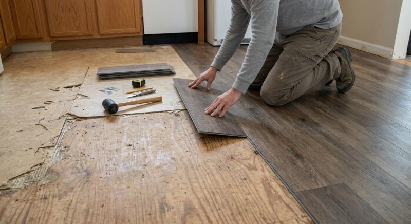 Vinyl Flooring Installation in Hyattsville, MD